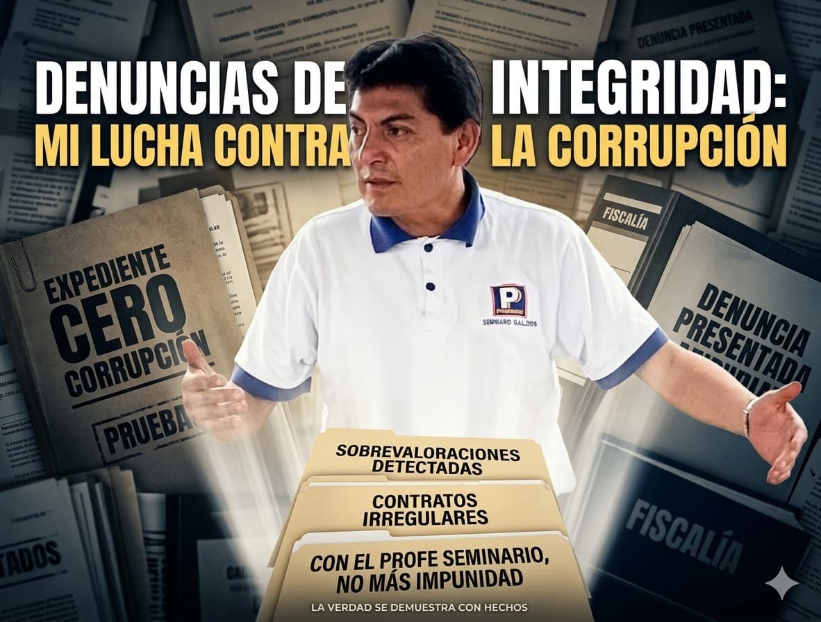Denuncias contra la corrupción