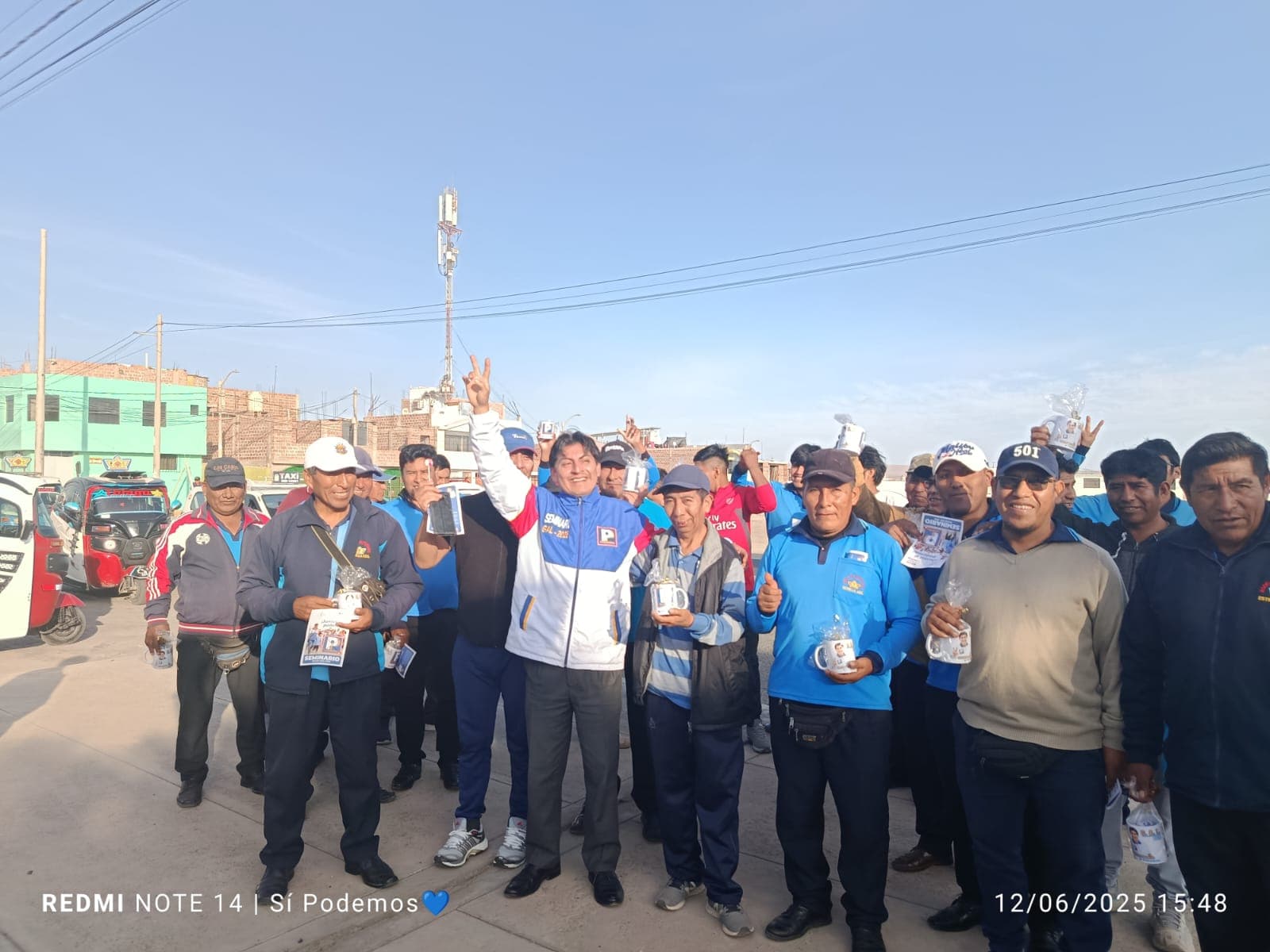 2 de junio | ¡Gracias, Asociación de Mototaxis Estrella Azul! 🚖💙